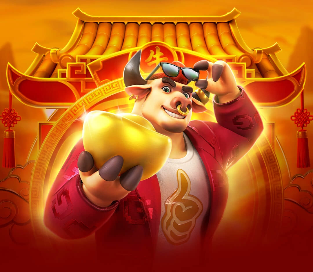 Touro de Fortune Ox e símbolos oficiais da PG Soft